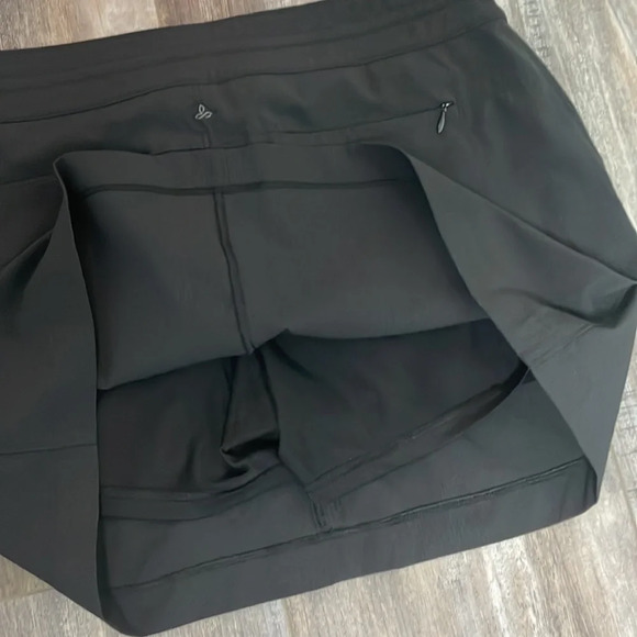 PrAna Black Activewear Skirt/Skort size 10 - Picture 7 of 7